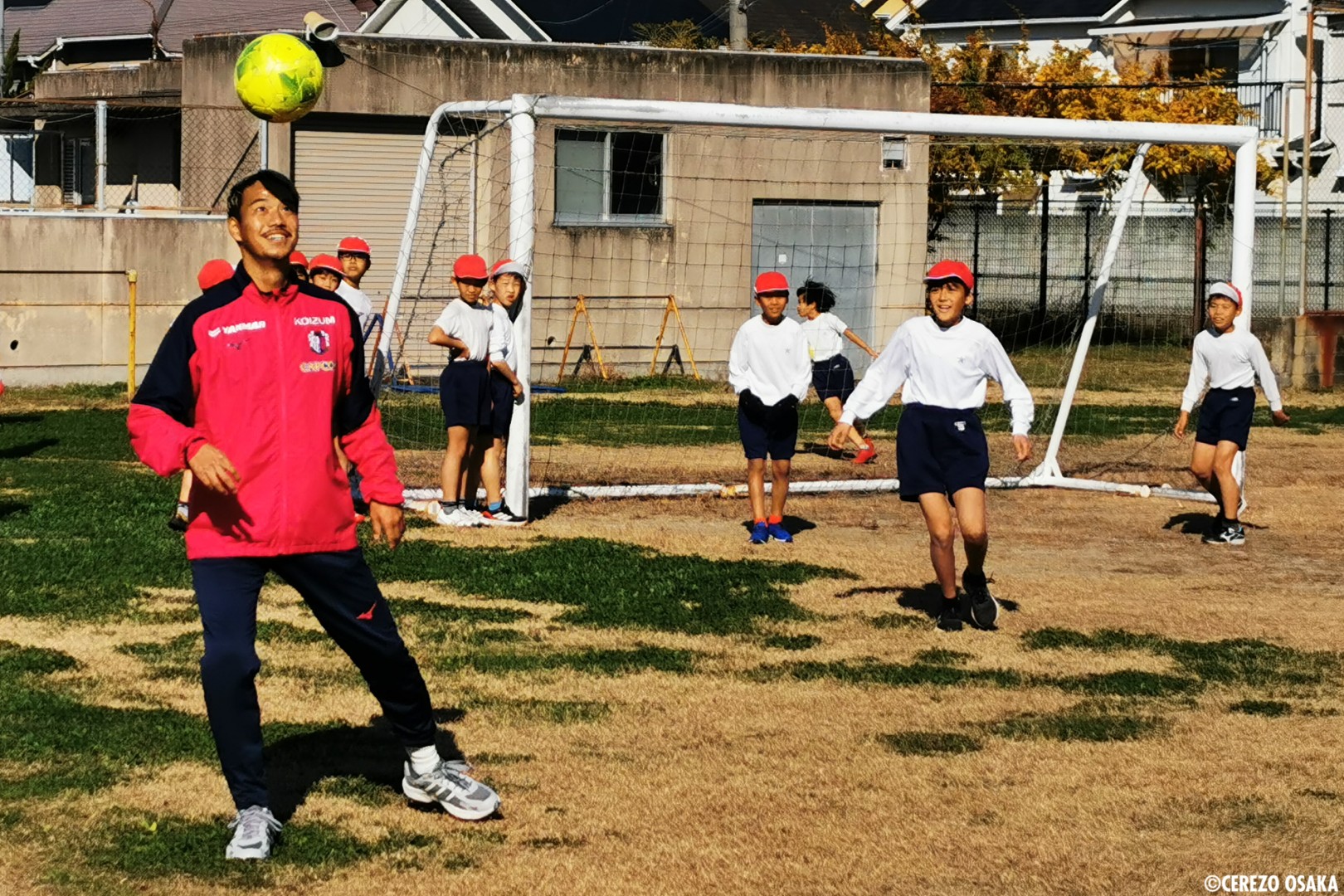 喜田 陽選手が母校の泉大津市立浜小学校でHANASAKA授業を実施しました